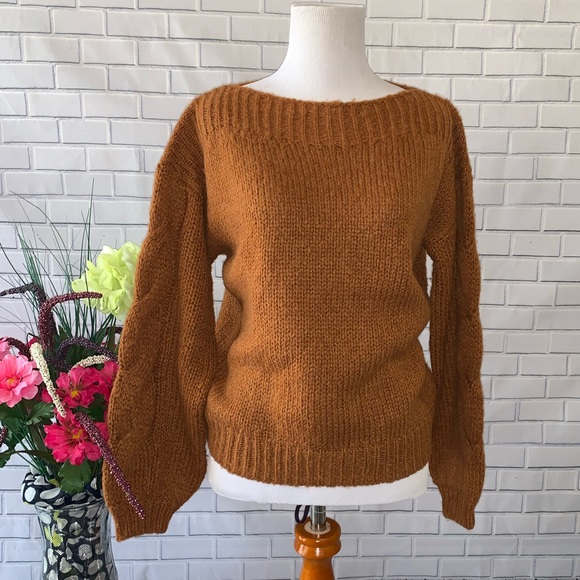 Madewell Cable-Sleeve Boatneck Sweater XXS - Picture 5 of 11